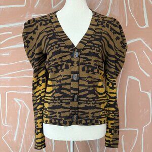 Ulla Johnson Rhea Puff Sleeve Cardigan